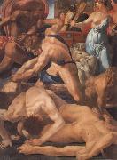 Rosso Fiorentino Moses Defending the Daughters of Jethro France oil painting artist